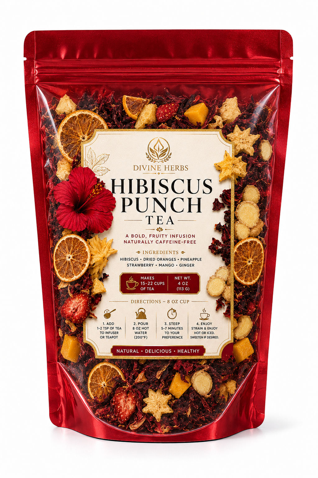 Hibiscus Punch Tea